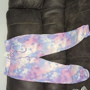 New Women's tie dye joggers size large
